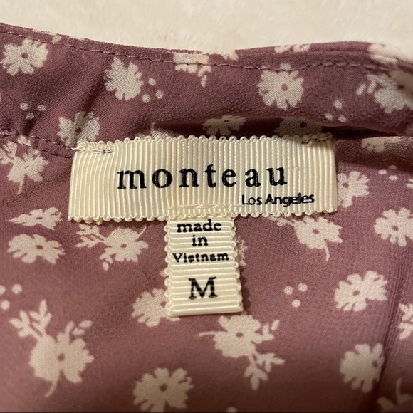 Purple Floral Shirt - Picture 3 of 3